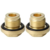KIMISS Kit de tapón de drenaje diferencial de llenado de diferencial de latón para automóvil Set de tapón de drenaje de…